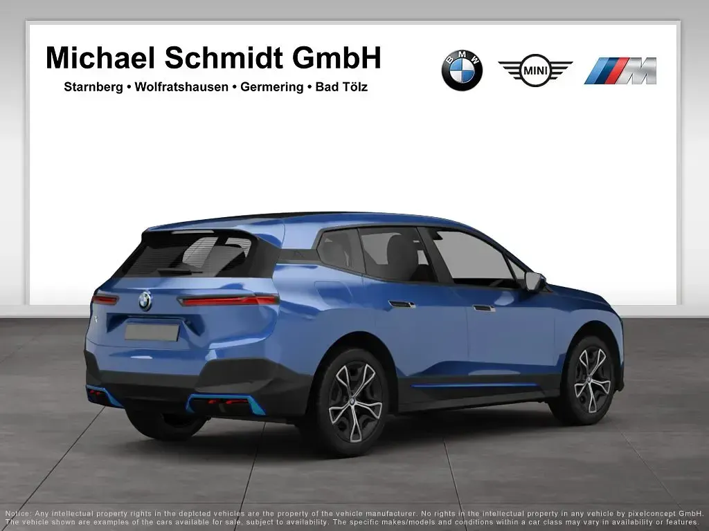 Gebraucht BMW iX Sport Line 239 kW (326 PS) 2023 Phytonicblau SUV
