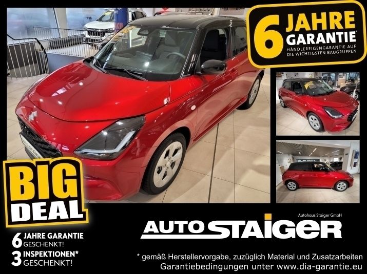Frontier blue pearl metallic / Gebraucht 2024 Suzuki Swift Comfort Kleinwagen | 15.290 € (Guter Preis) - Bild 1/4