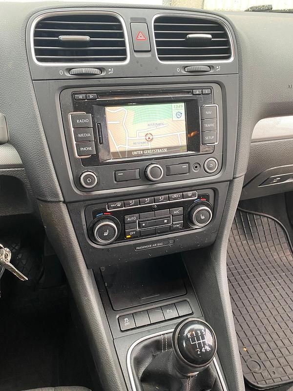 Gebraucht VW Golf VII 122 PS (89 kW) 2012 Schwarz Kombi