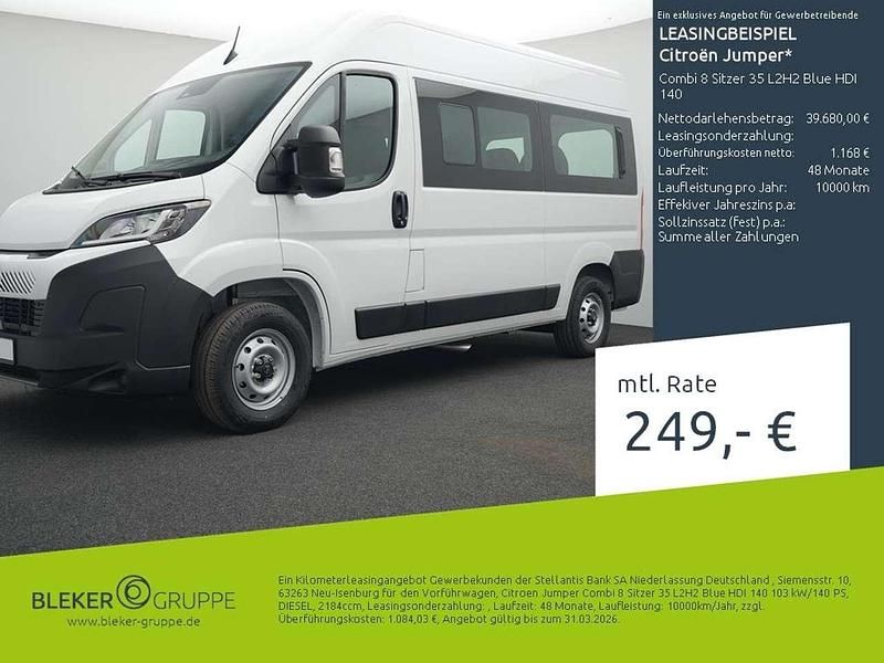 Gebraucht Citroën Jumper 190 PS (139 kW) 2025 Lackierung weiss icy/typ aussenverkleidung spiegel flach standard Van / Kleinbus