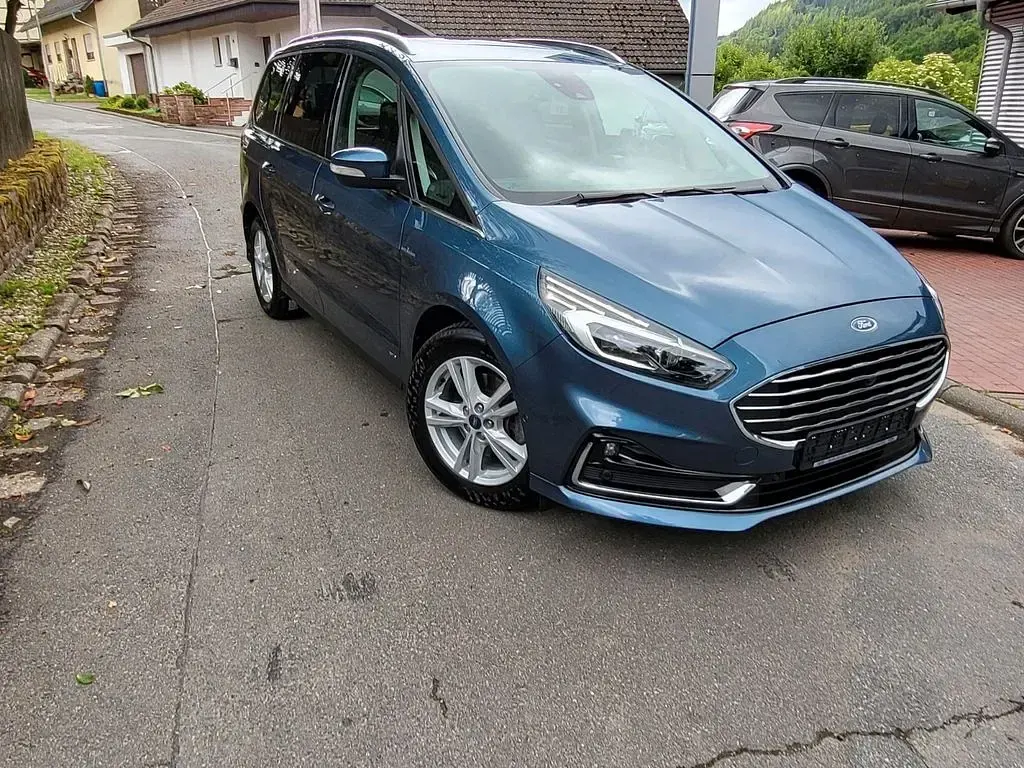 Gebraucht Ford Galaxy Titanium 190 PS (139 kW) 2022 Blau Van / Kleinbus