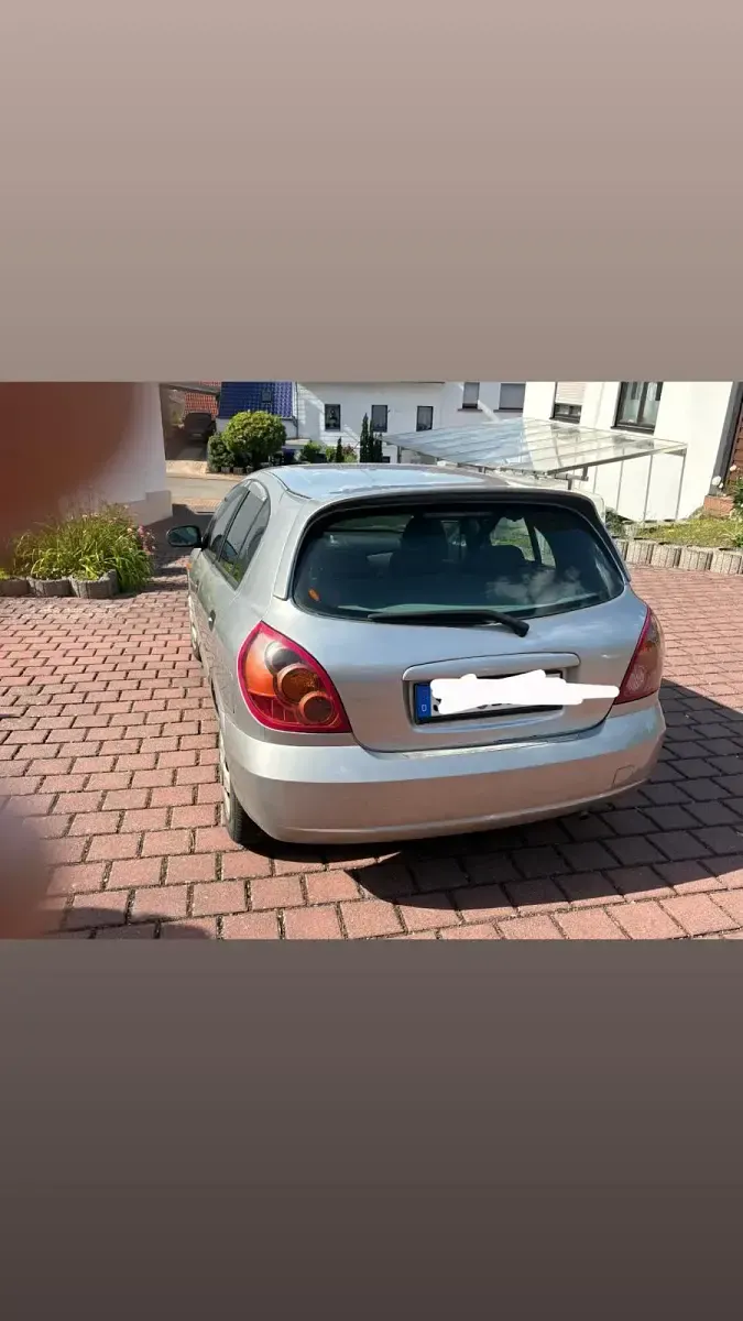 Gebraucht Nissan Almera Visia 95 PS (69 kW) 2005 Silber Kleinwagen
