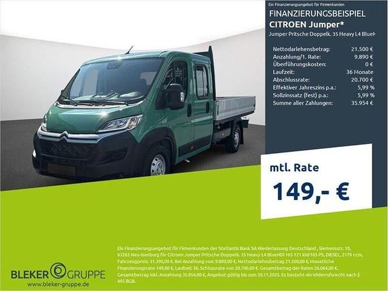 Lackierung grn ral 6000/farbe flotte Gebraucht 2024 Citroën Jumper Van / Kleinbus | 28.990 € - Bild 1/3