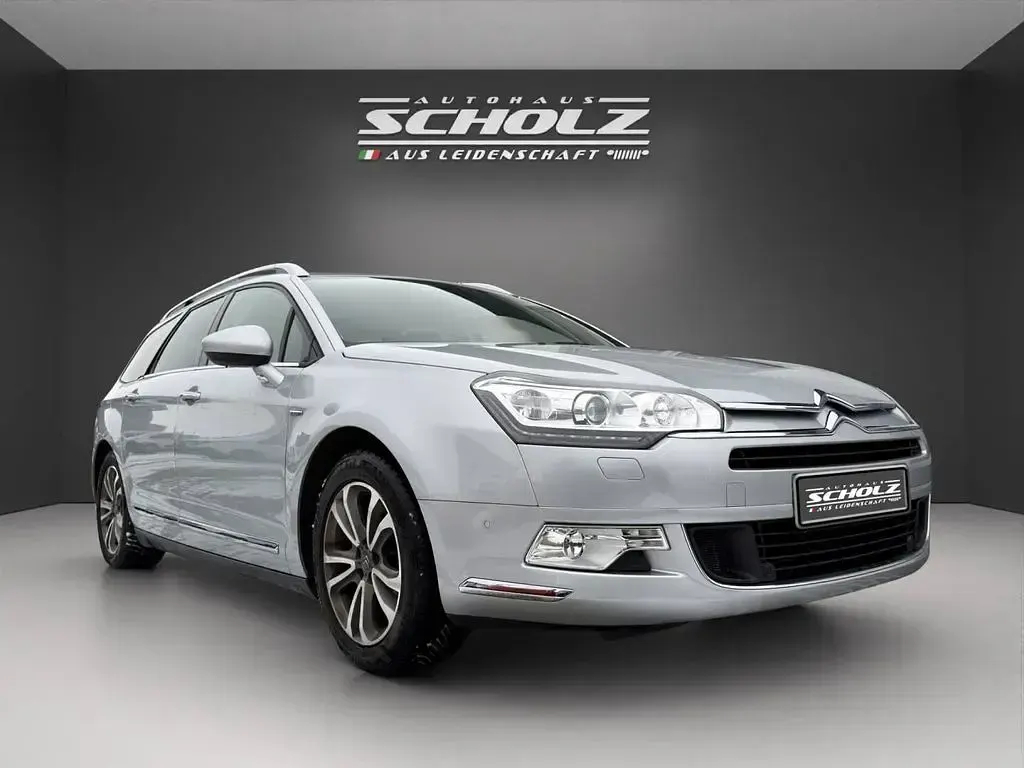 Second-hand Citroën C5 150 CP (110 kW) 2015 Argintiu Break