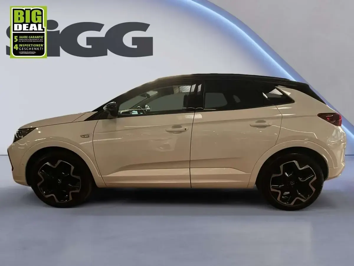 Gebraucht Opel Grandland X Ultimate 131 PS (96 kW) 2022 Jade weiss/arktis weiss SUV