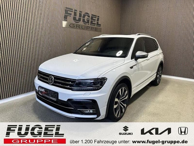 Gebraucht VW Tiguan Allspace R-line 239 PS (175 kW) 2019 Pure white SUV