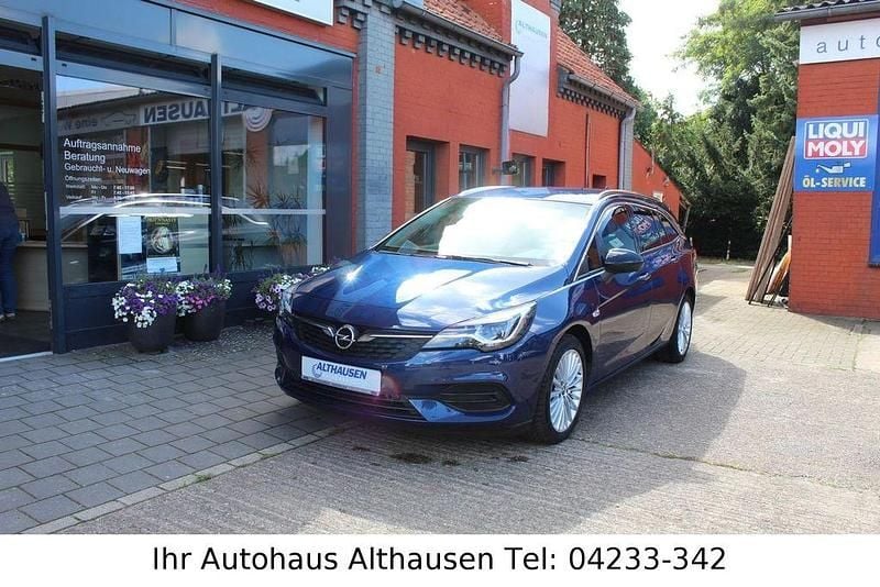 Gebraucht Opel Astra Elegance 131 PS (96 kW) 2021 Blau Kombi