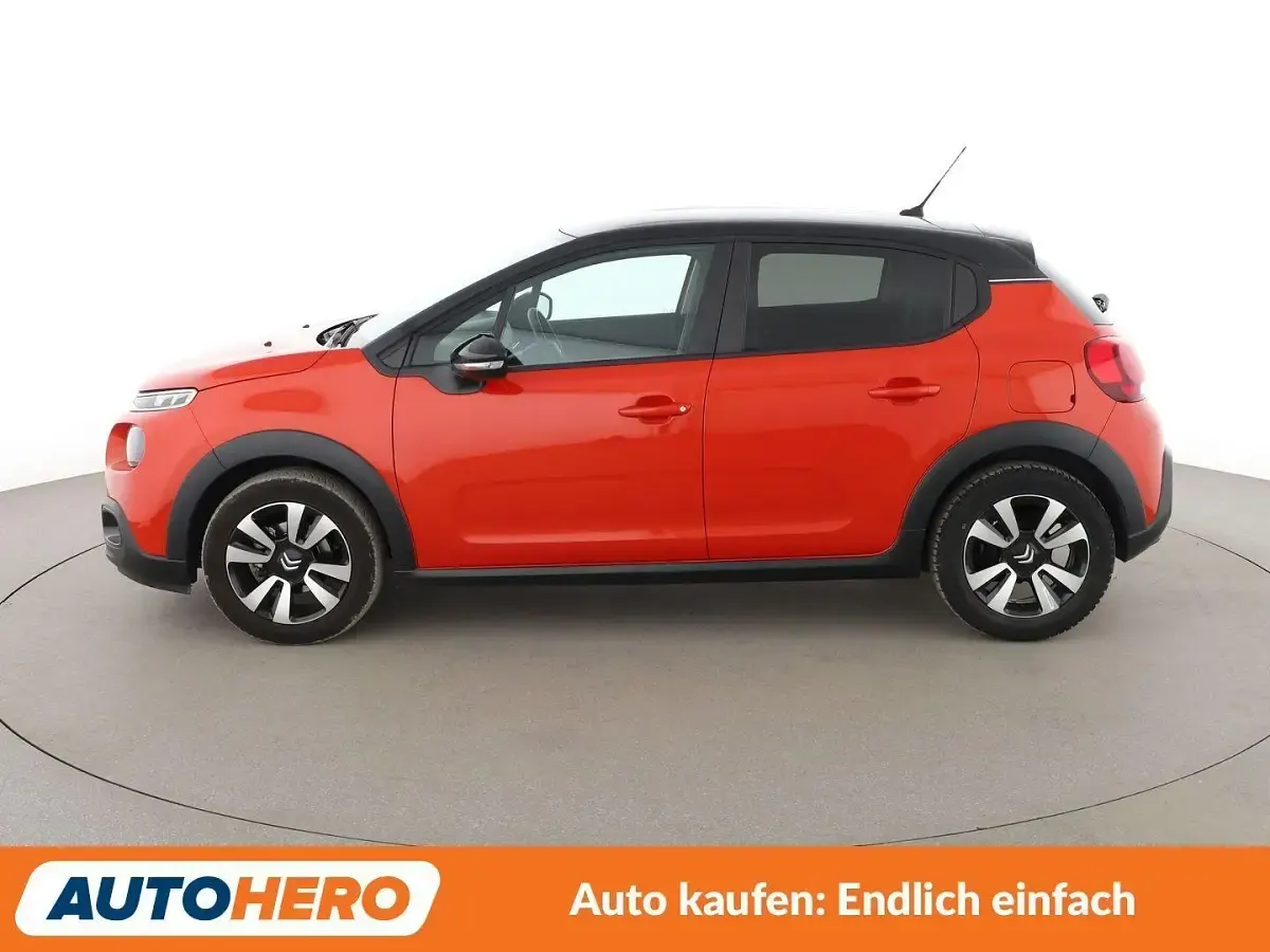 Gebraucht Citroën C3 Feel 82 PS (60 kW) 2017 Orange Limousine