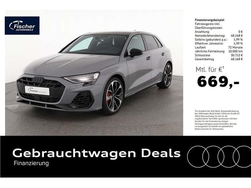 Grau Gebraucht 2025 Audi S3 Sport Limousine | 61.980 € - Bild 1/4