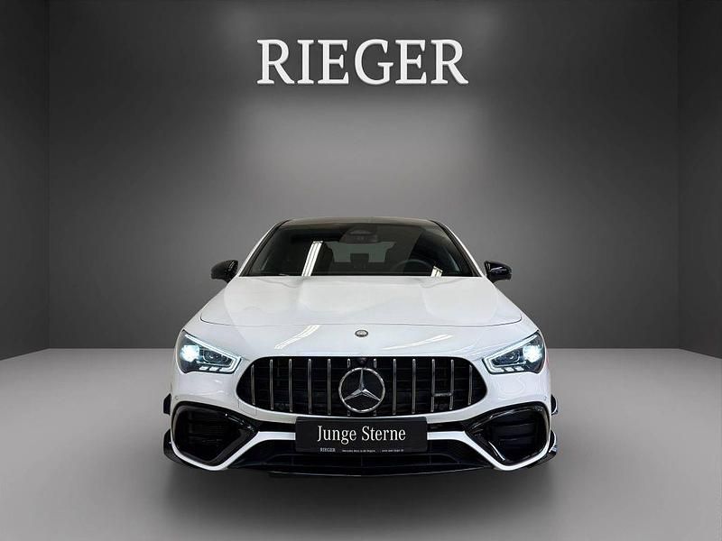 Gebraucht Mercedes CLA45 AMG AMG 421 PS (309 kW) 2025 Unilack polarweiß Coupé