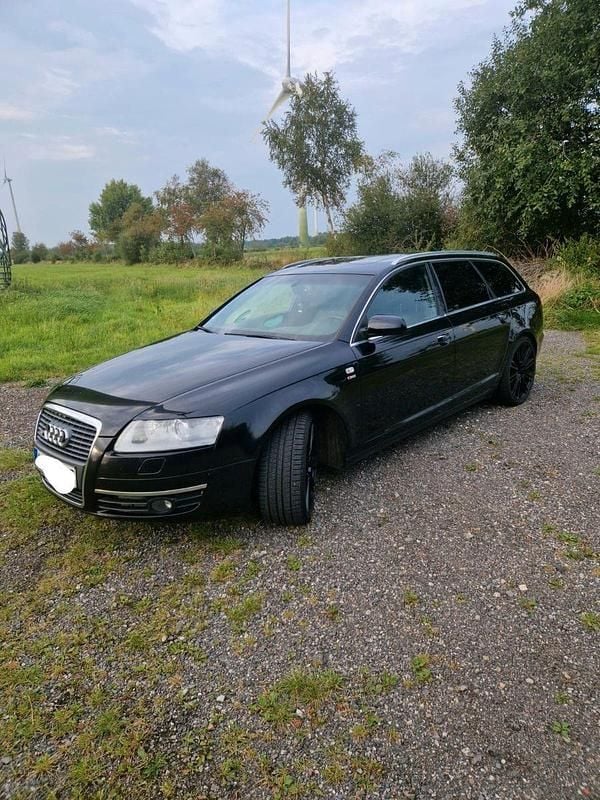 Schwarz Gebraucht 2008 Audi A6 S-Line Kombi | 7.500 € (Etwas zu teuer) - Bild 1/4