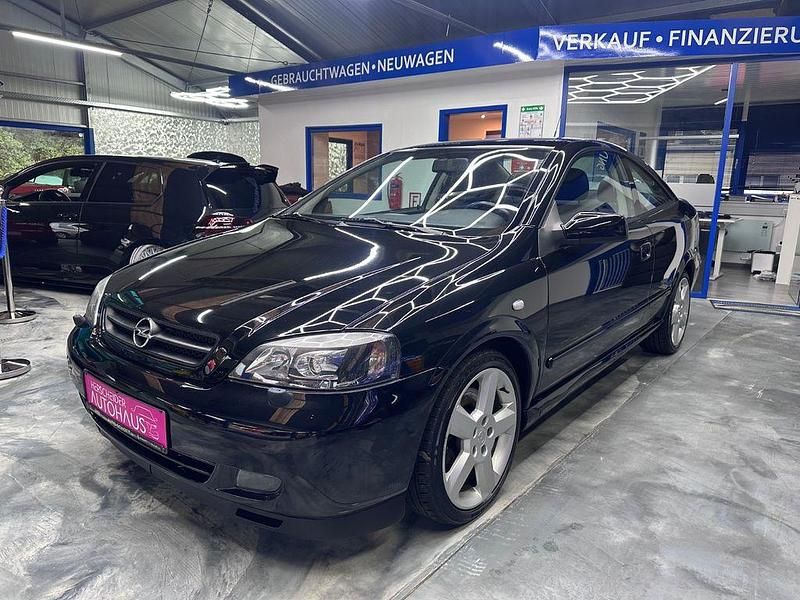 Schwarz Gebraucht 2003 Opel Astra Coupé | 7.600 € - Bild 1/4