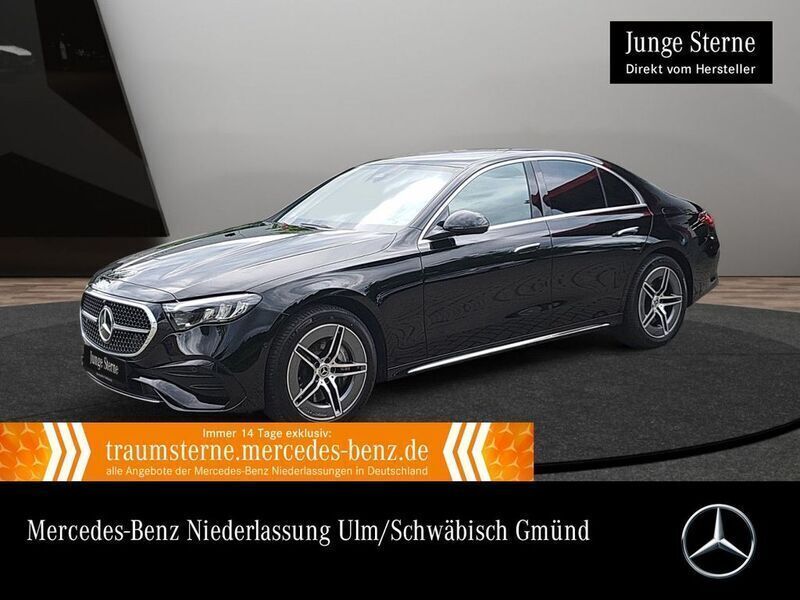 Unilack schwarz Gebraucht 2024 Mercedes E300 AMG Limousine | 53.990 € (Fairer Preis) - Bild 1/3