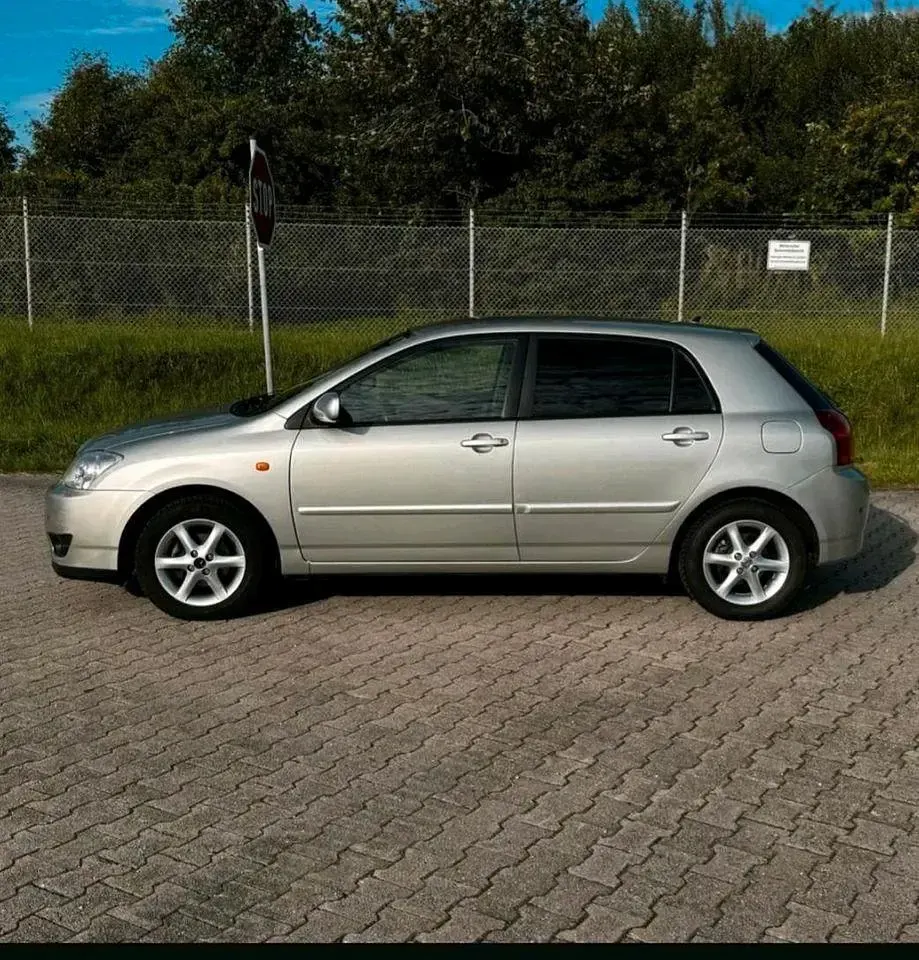 Używany Toyota Corolla 110 KM (80 kW) 2005 Srebrny Hatchback