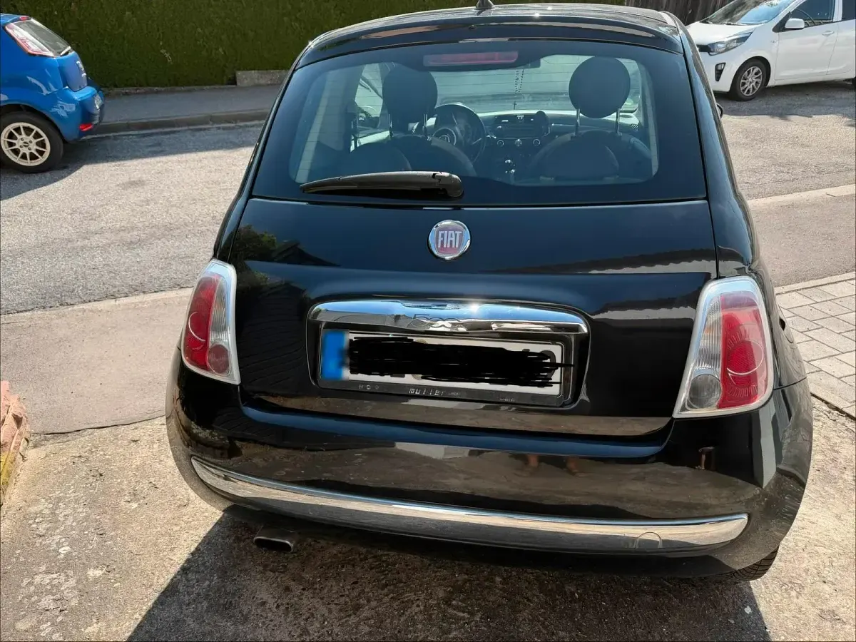 Gebraucht Fiat 500 69 PS (50 kW) 2014 Schwarz Kleinwagen