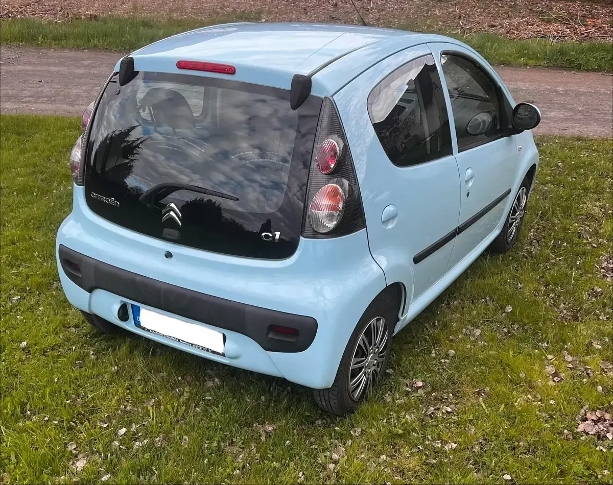 Gebraucht Citroën C1 68 PS (50 kW) 2013 Blau Kleinwagen