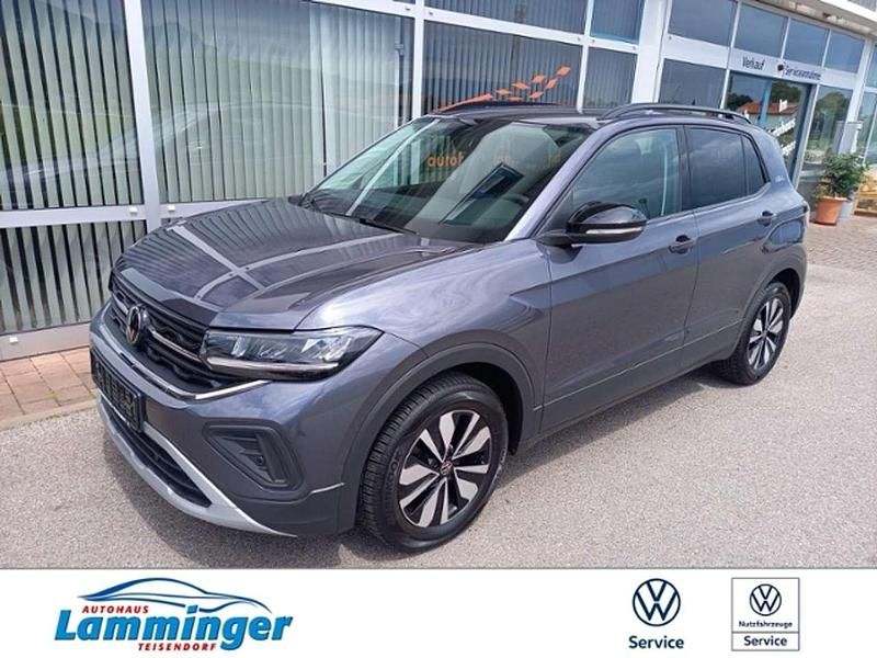 Rauchgrau metallic Gebraucht 2024 VW T-Cross Goal SUV | 24.290 € (Superpreis) - Bild 1/4