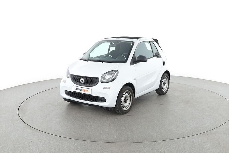 Weiß Gebraucht 2019 Smart ForTwo Cabrio Basis Cabrio | 12.980 € (Guter Preis) - Bild 1/3