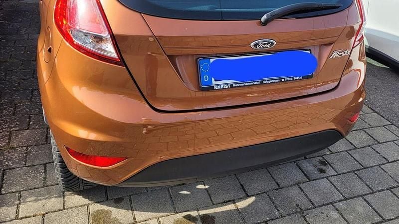 Gebraucht Ford Fiesta Ambiente 60 PS (44 kW) 2014 Braun Kleinwagen