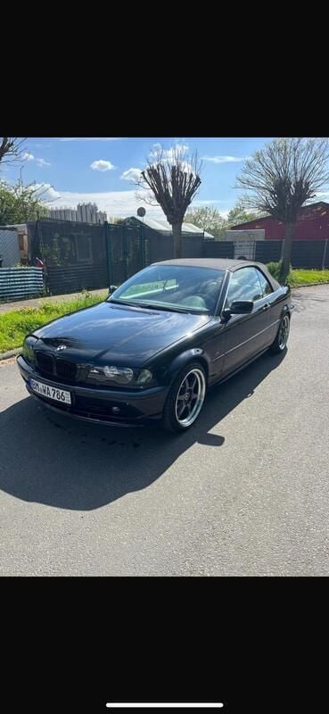 Schwarz Gebraucht 2000 BMW 325 Cabriolet Cabrio | 6.500 € (Superpreis) - Bild 1/4