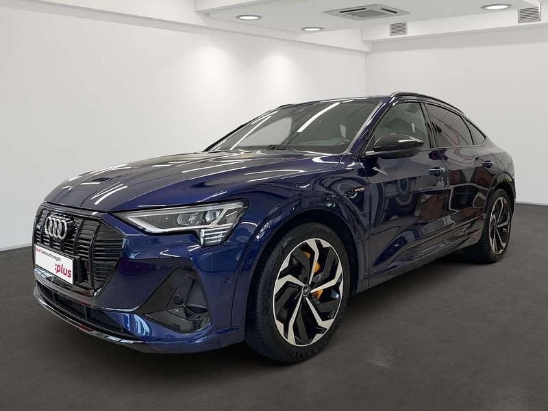 Blau Gebraucht 2021 Audi e-tron Sportback S-Line SUV | 37.999 € (Superpreis) - Bild 1/4