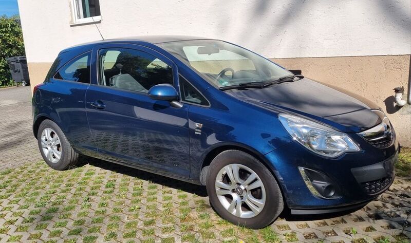 Blau Gebraucht 2011 Opel Corsa Satellite Kleinwagen | 2.800 € (Guter Preis) - Bild 1/4