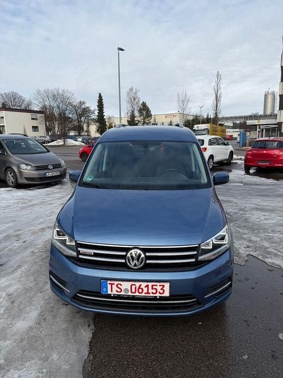 Gebraucht VW Caddy Highline 122 PS (89 kW) 2016 Blau Van / Kleinbus