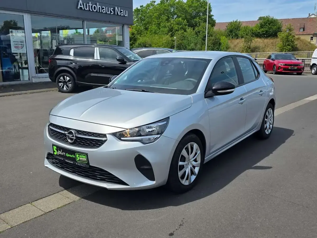 Gebraucht Opel Corsa Edition 101 PS (74 kW) 2023 Aluminium silb/kristall silb Kleinwagen