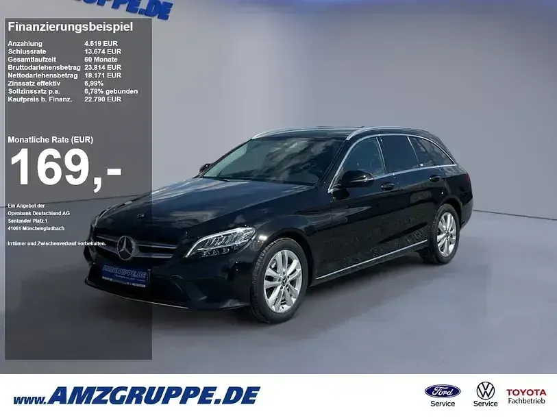 Gebraucht Mercedes C220 Avantgarde 194 PS (142 kW) 2019 Kombi