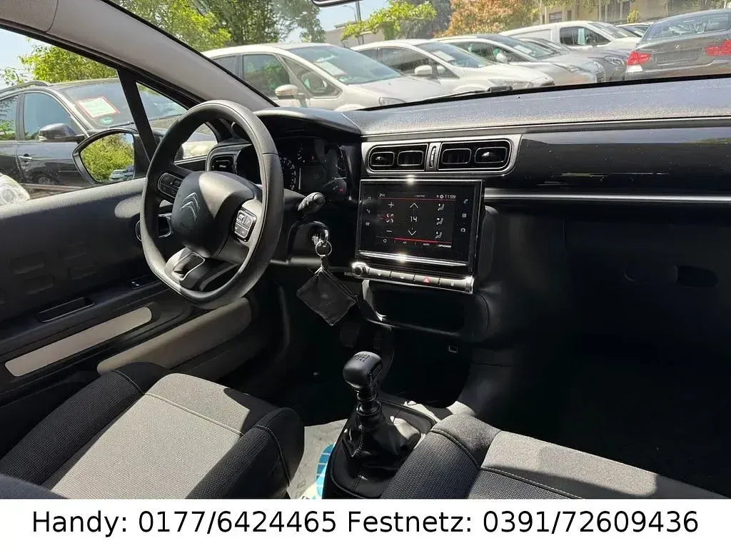 Usado Citroën C3 PureTech 110 CV (80 kW) 2019 Gris Utilitario