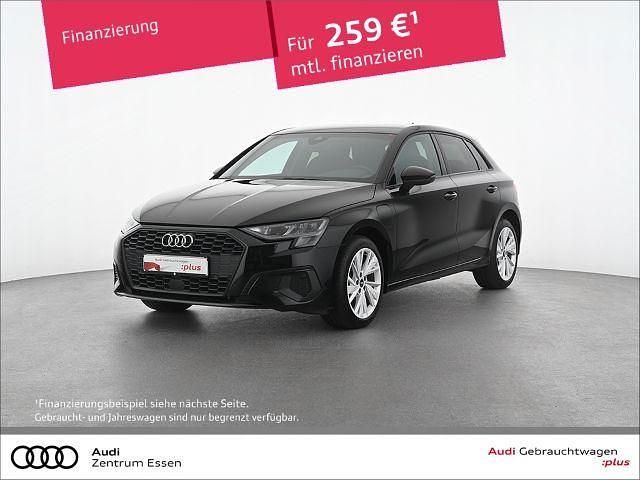 Brillantschwarz Gebraucht 2022 Audi A3 Sportback e-tron Business Limousine | 23.880 € (Fairer Preis) - Bild 1/3