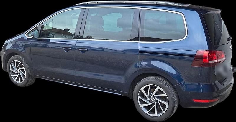 Gebraucht VW Sharan 150 PS (110 kW) 2017 Blau Van / Kleinbus