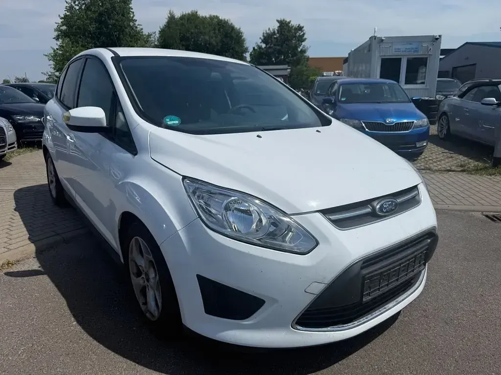 Gebraucht Ford C-MAX 150 PS (110 kW) 2012 Weiß Van / Kleinbus
