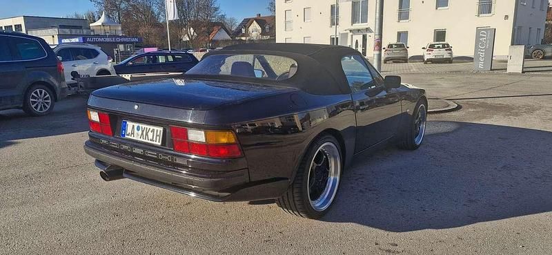 Schwarz Gebraucht 1991 Porsche 944 S2 Cabrio | 24.900 € - Bild 1/4