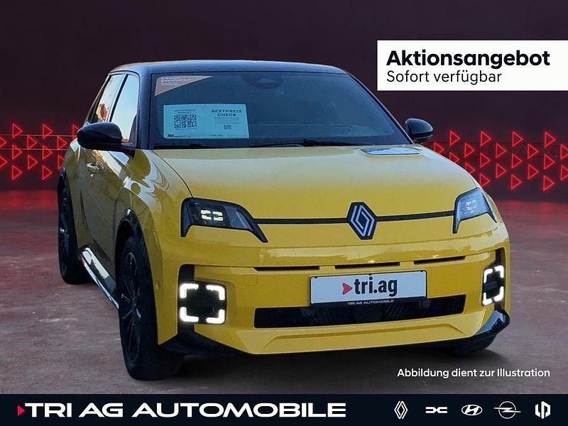 Gelb Neu 2025 Renault 5 E-Tech Iconic Limousine | 34.380 € (Fairer Preis) - Bild 1/4