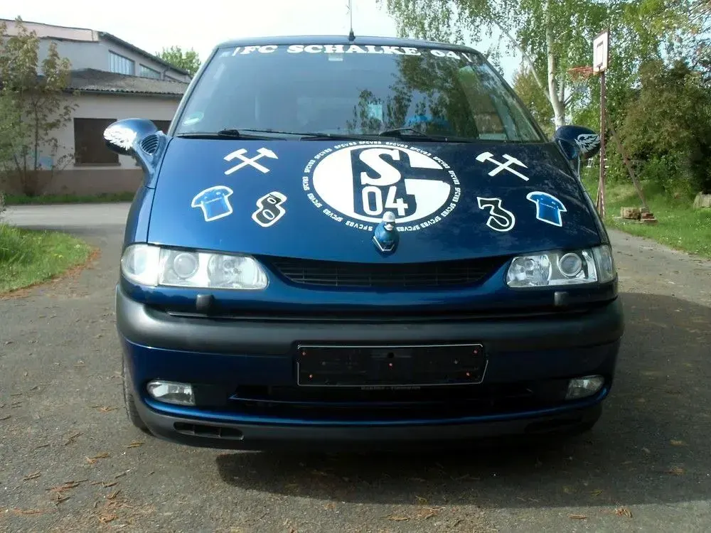 Gebraucht Renault Espace Privilege 139 PS (102 kW) 2002 Blau Van / Kleinbus