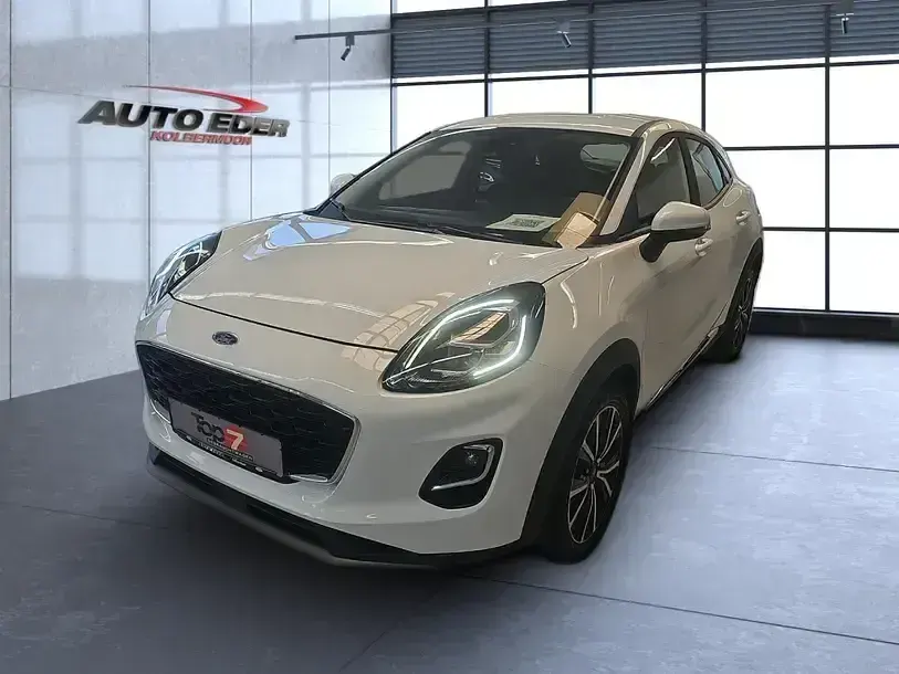 Gebraucht Ford Puma Titanium 125 PS (91 kW) 2022 Frostweiß SUV