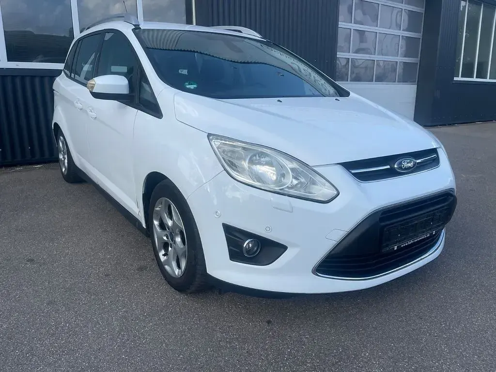 Gebraucht Ford Grand C-Max Trend 125 PS (91 kW) 2011 Weiß Van / Kleinbus