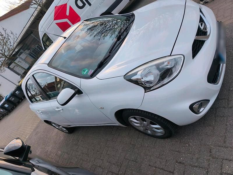 Gebraucht Nissan Micra 2014 Weiß Kleinwagen