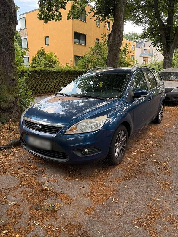 Blau Gebraucht 2008 Ford Focus Kombi | 500 € (Superpreis) - Bild 1/4