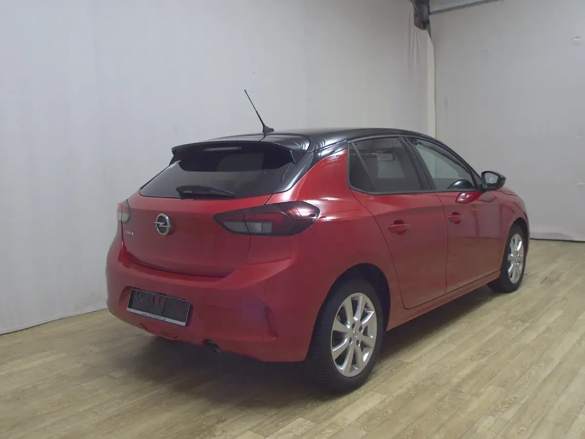Używany Opel Corsa Edition 101 KM (74 kW) 2021 Czerwony Hatchback