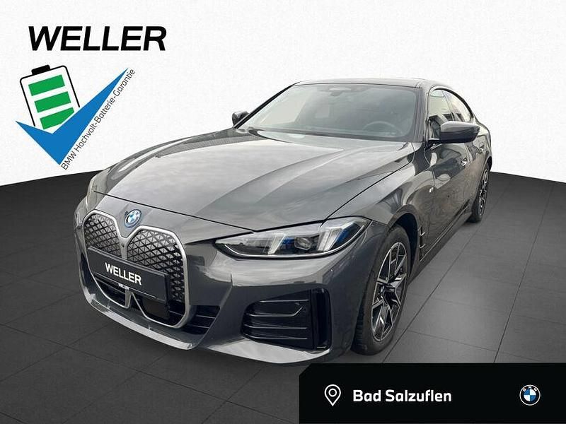 Dravitgrau (grau) Gebraucht 2024 BMW i4 Comfort Edition Limousine | 51.880 € (Superpreis) - Bild 1/3