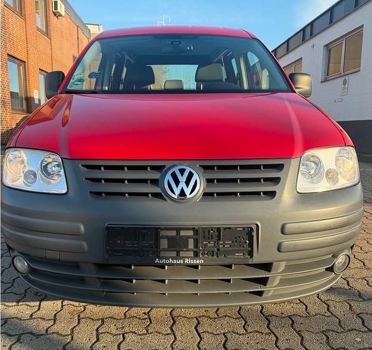 Gebraucht VW Caddy Life 102 PS (75 kW) 2009 Rot Van / Kleinbus