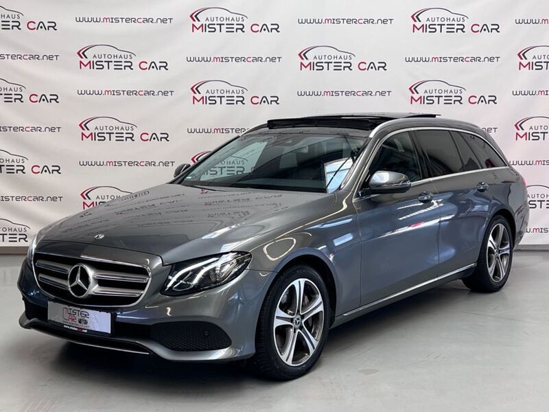 Selenitgrau metalliclack Gebraucht 2018 Mercedes E400 Kombi | 26.990 € (Superpreis) - Bild 1/4