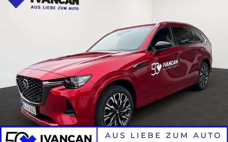 Soul red crystal m Gebraucht 2025 Mazda CX-80 Homura-Line SUV | 57.950 € (Fairer Preis) - Bild 1/4