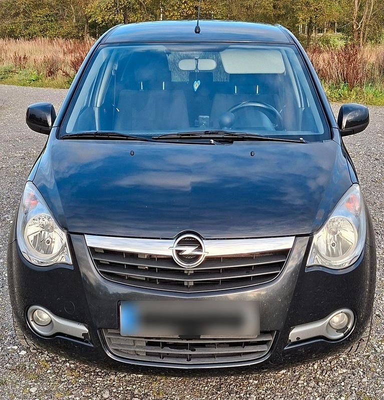 Schwarz Gebraucht 2008 Opel Agila Edition Kleinwagen | 3.990 € (Teuer) - Bild 1/4
