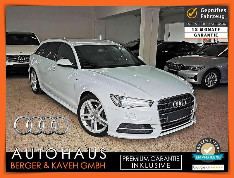 Gletscherweiss Gebraucht 2017 Audi A6 Sport Kombi | 18.420 € (Fairer Preis) - Bild 1/2