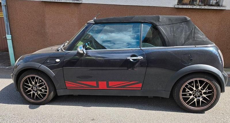 Schwarz Gebraucht 2006 Mini Cooper Cabriolet Cabrio | 2.900 € (Guter Preis) - Bild 1/4