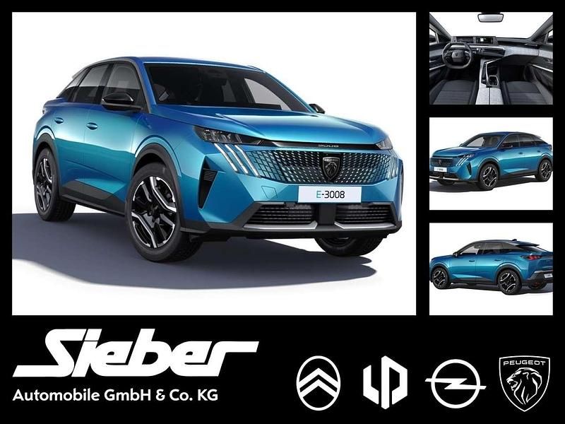 Obsession blau Neu 2025 Peugeot e-3008 Allure SUV | 46.990 € (Fairer Preis) - Bild 1/4