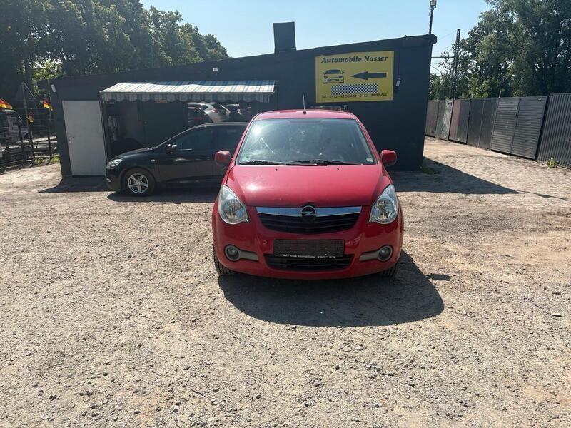 Rot Gebraucht 2008 Opel Agila Limousine | 1.000 € (Guter Preis) - Bild 1/4